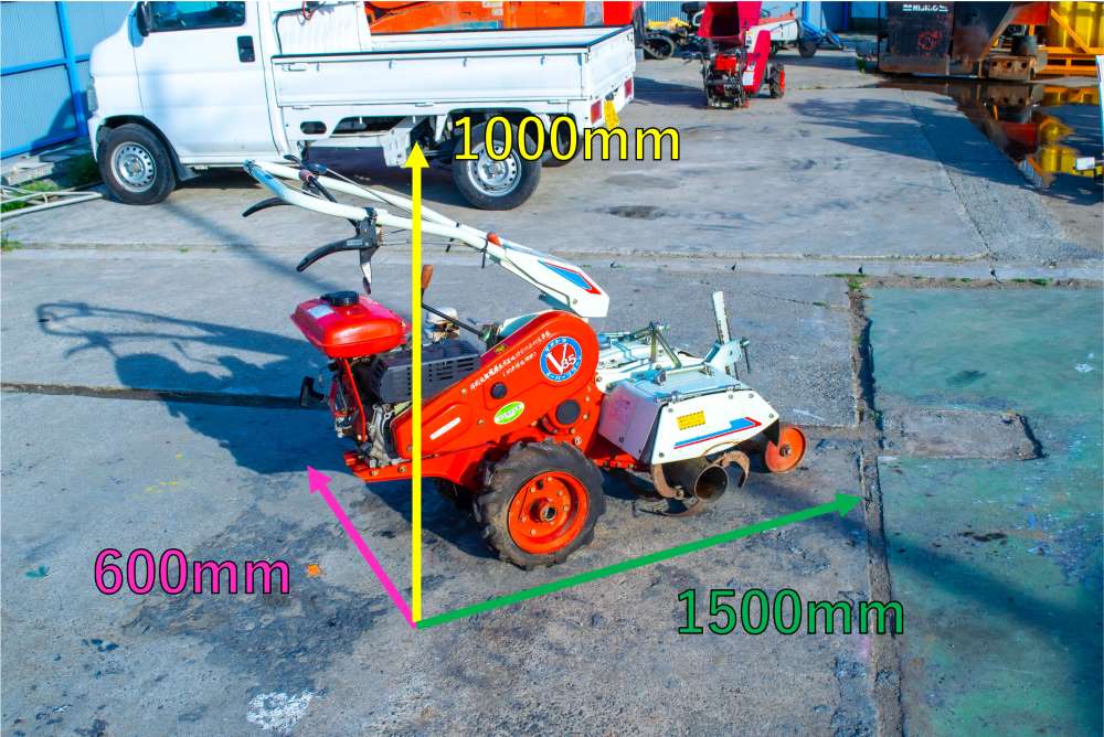 マメトラ・耕運機・SRV35Dの2枚目画像