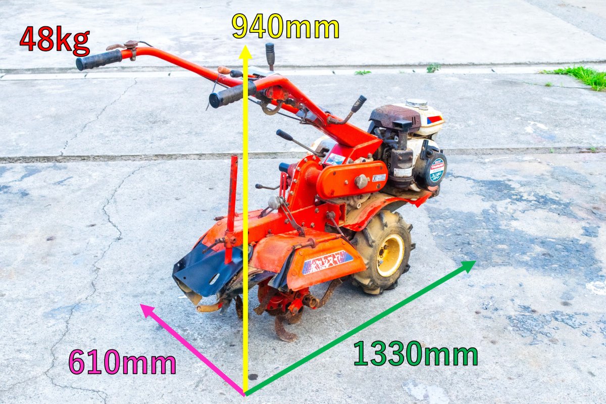 ヤンマー管理機 PMT320 フィンガースタート、指クラッチ 整備済 - 農業