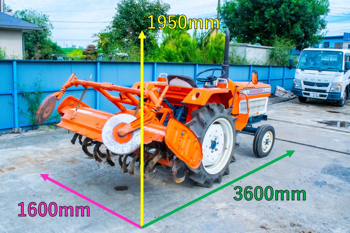 クボタ・トラクター・L1802 | クロバト農機具販売