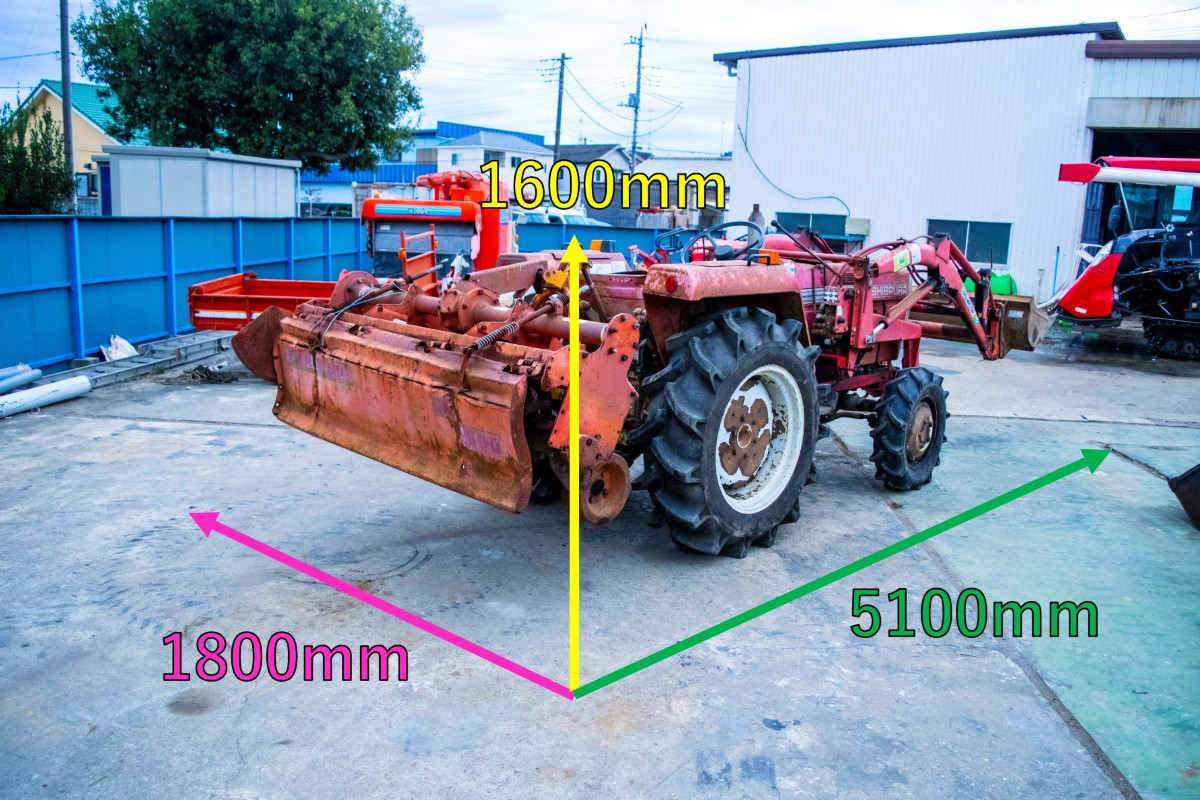 シバウラ トラクター 注文 バケット付き 30馬力